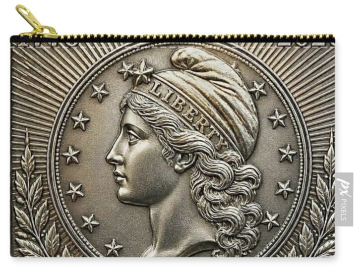American Liberty Commemorative Stamp - Zip Pouch