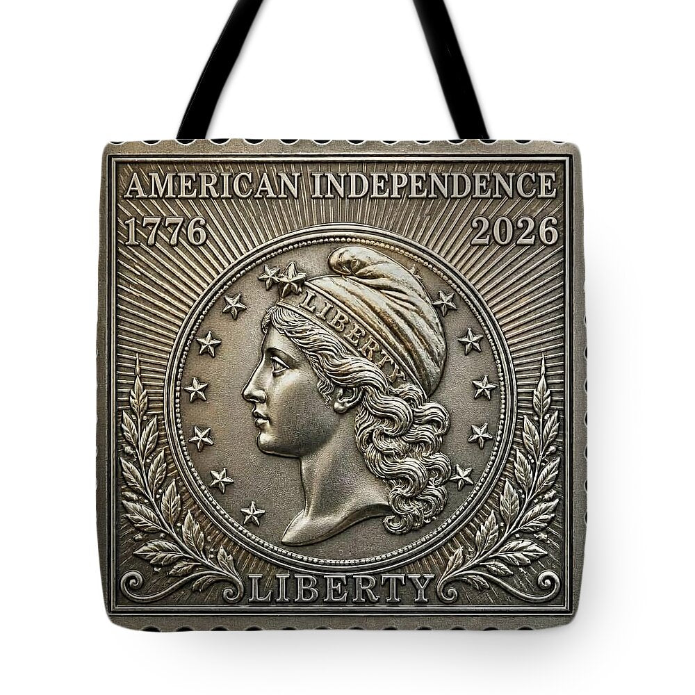 American Liberty Commemorative Stamp - Tote Bag