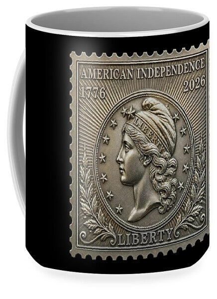 American Liberty Commemorative Stamp - Mug