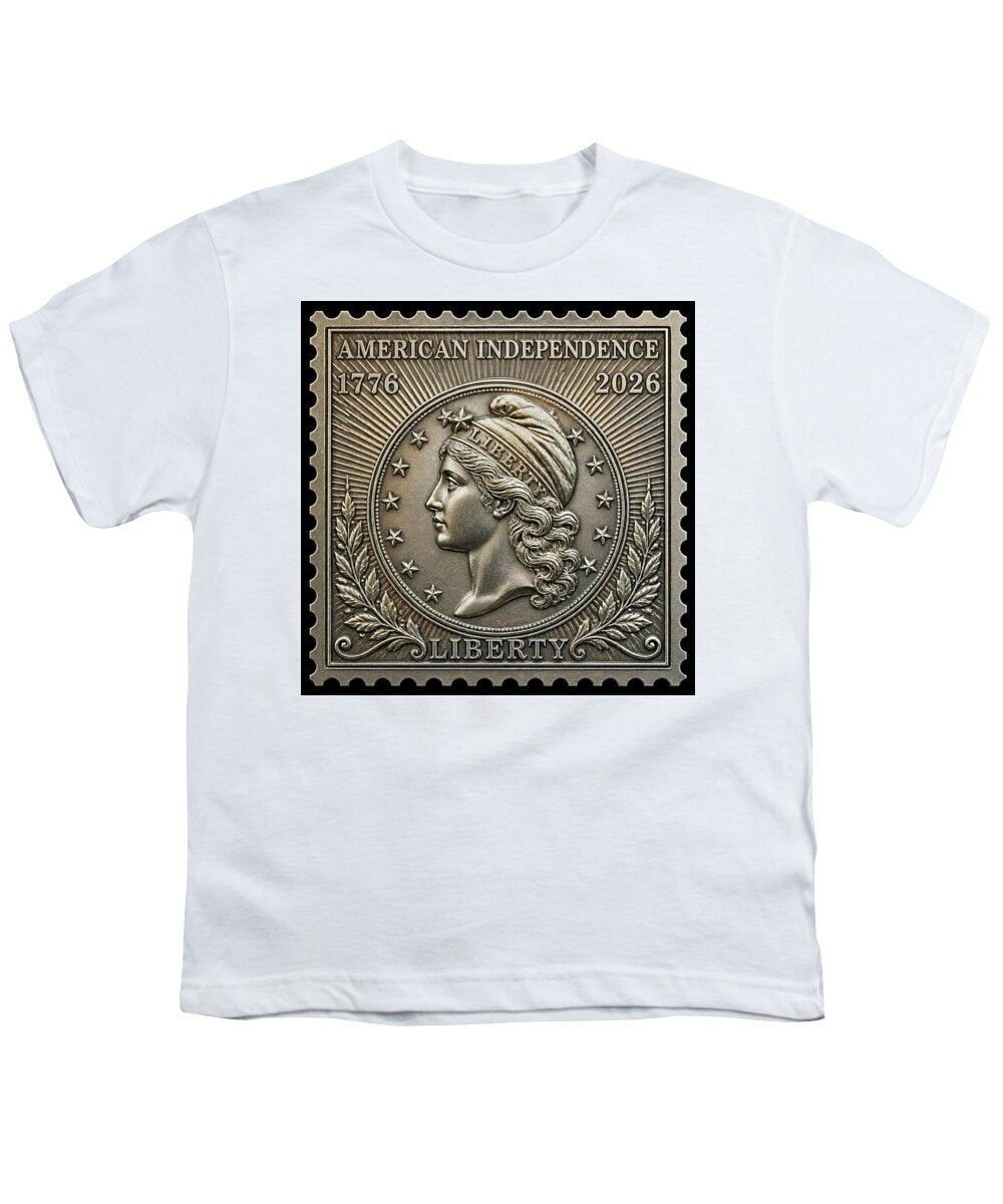American Liberty Commemorative Stamp - Youth T-Shirt