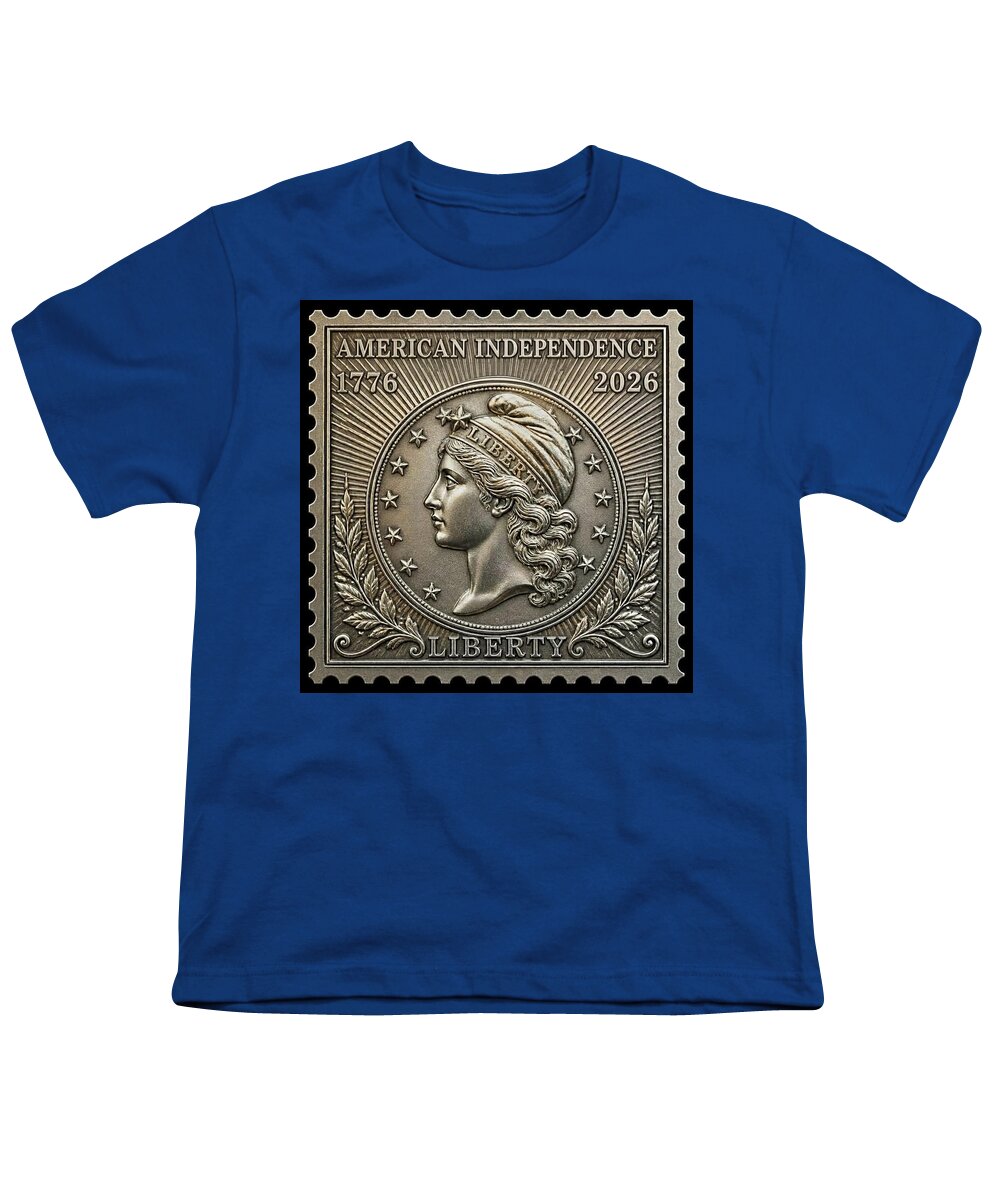 American Liberty Commemorative Stamp - Youth T-Shirt