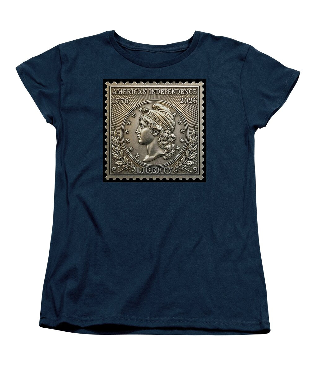 American Liberty Commemorative Stamp - Women's T-Shirt (Standard Fit)