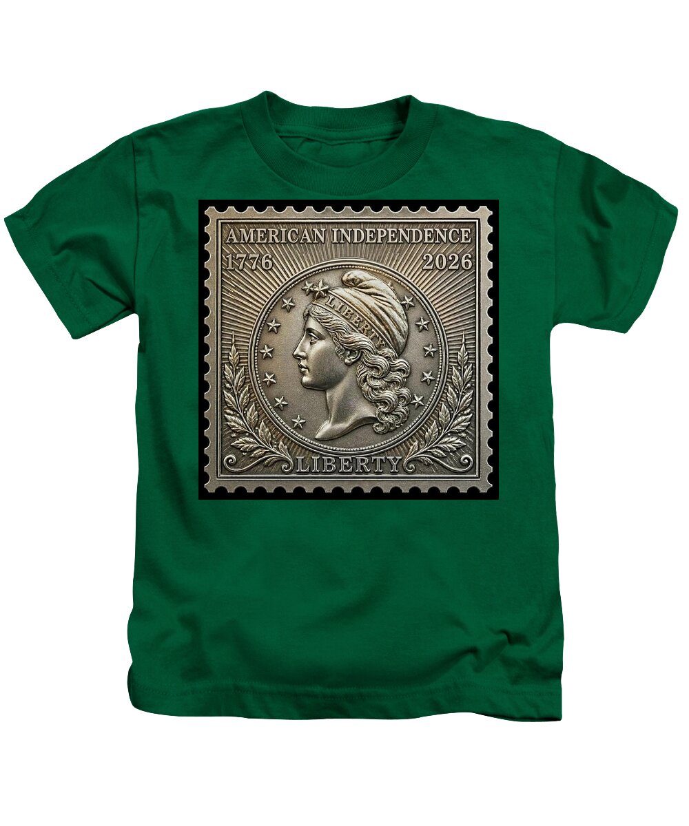American Liberty Commemorative Stamp - Kids T-Shirt
