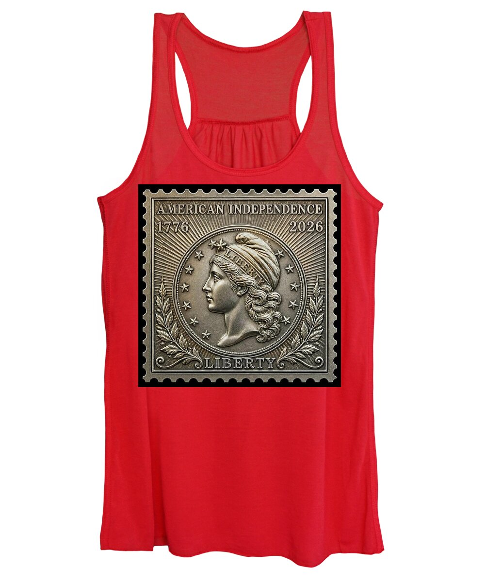 American Liberty Commemorative Stamp - Women's Tank Top