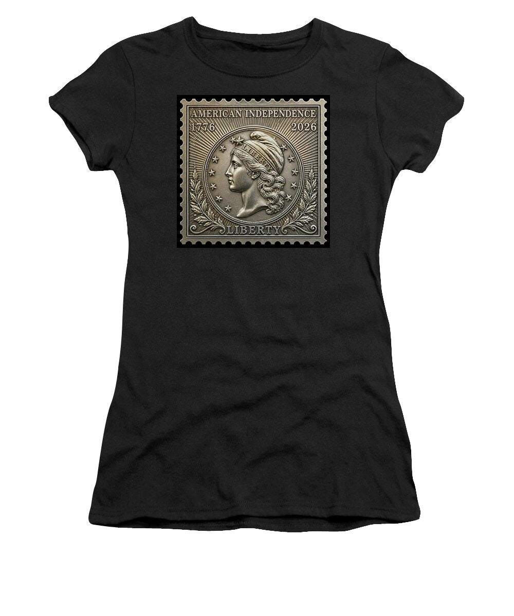 American Liberty Commemorative Stamp - Women's T-Shirt