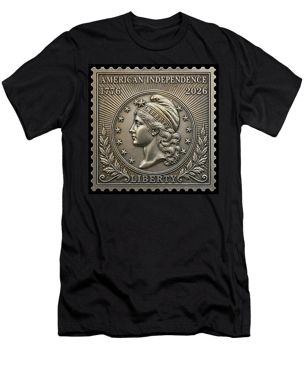 American Liberty Commemorative Stamp - T-Shirt