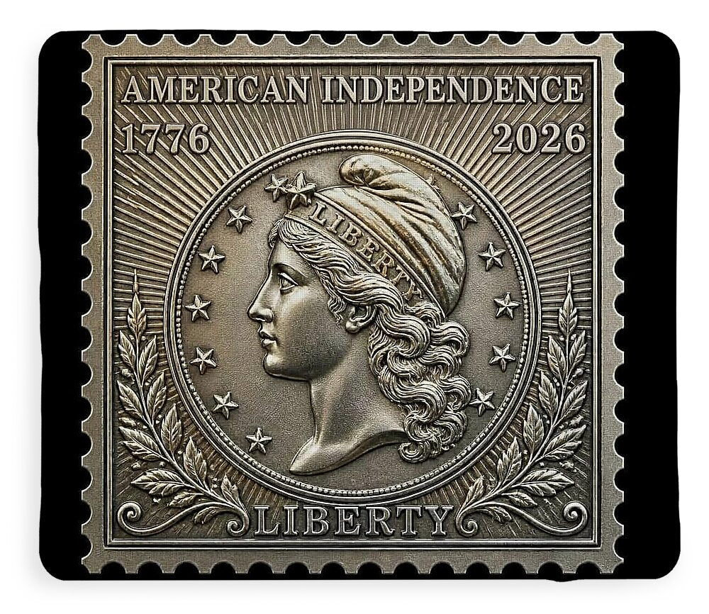 American Liberty Commemorative Stamp - Blanket