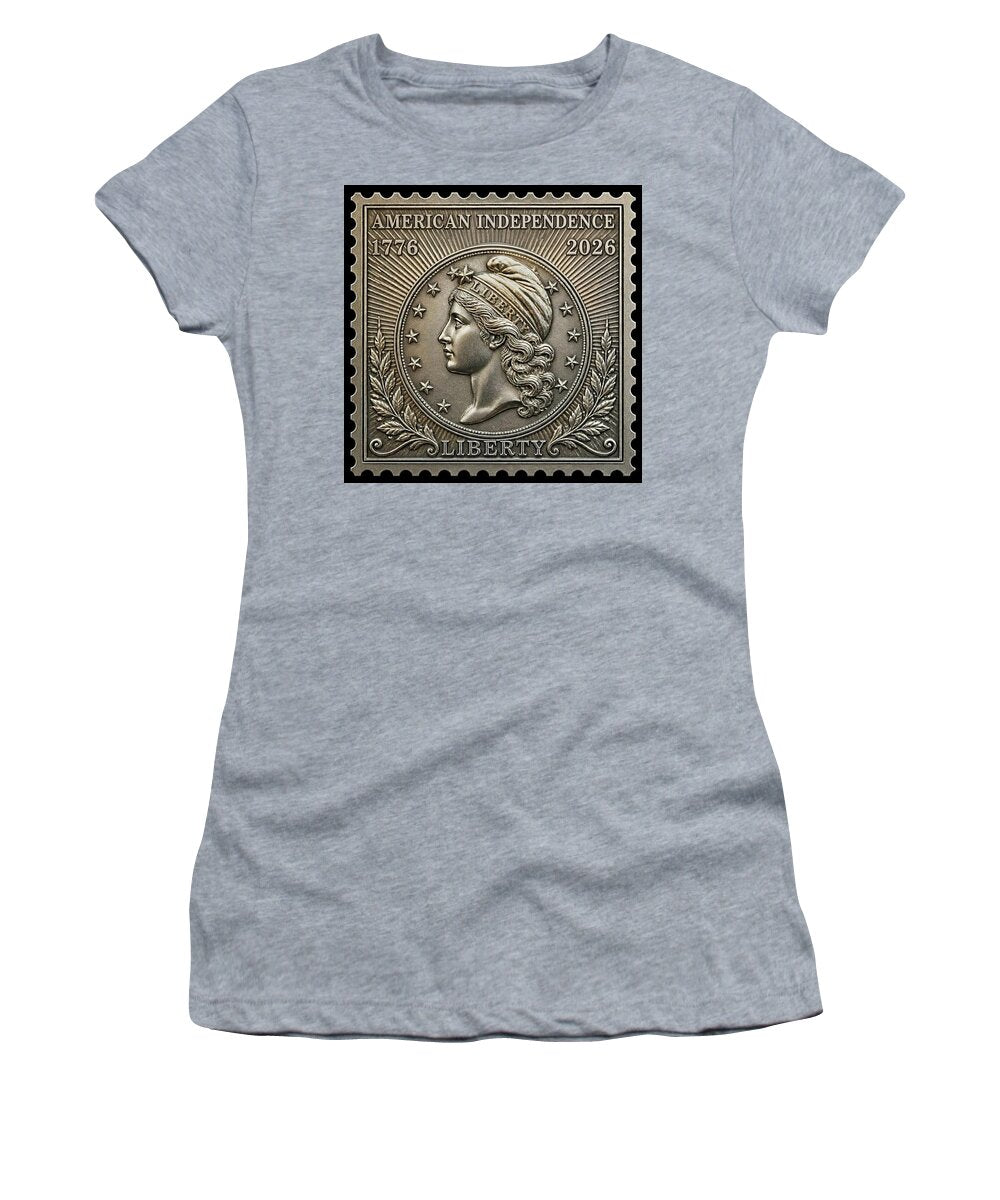 American Liberty Commemorative Stamp - Women's T-Shirt