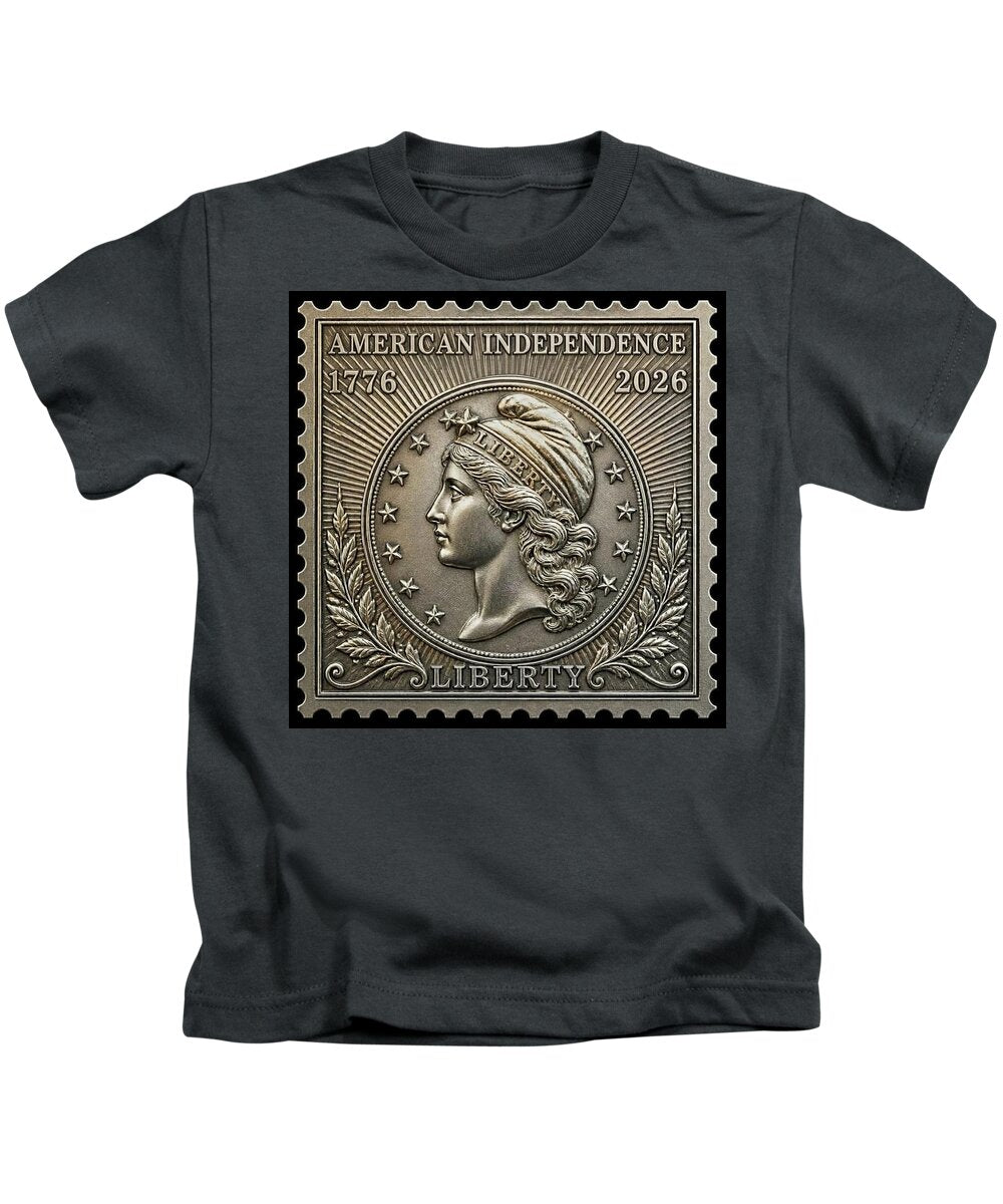 American Liberty Commemorative Stamp - Kids T-Shirt