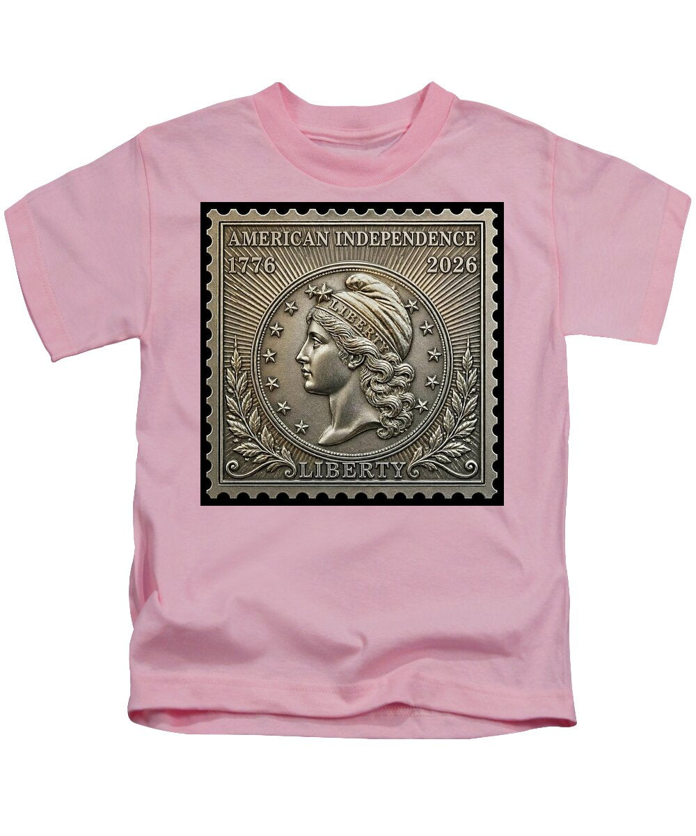 American Liberty Commemorative Stamp - Kids T-Shirt