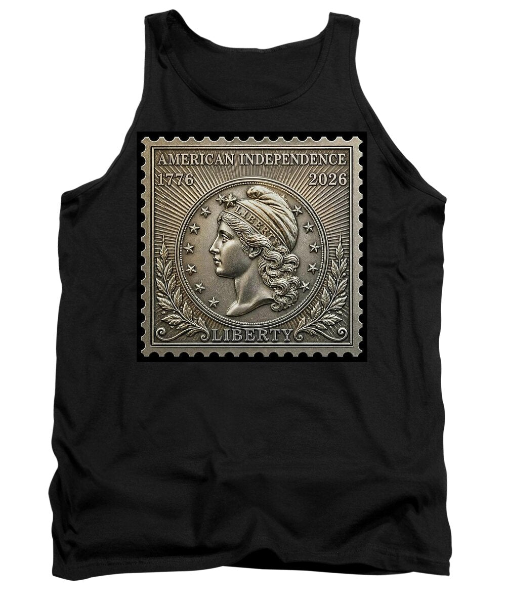 American Liberty Commemorative Stamp - Tank Top