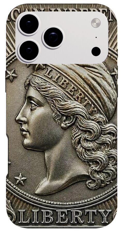 American Liberty Commemorative Stamp - Phone Case