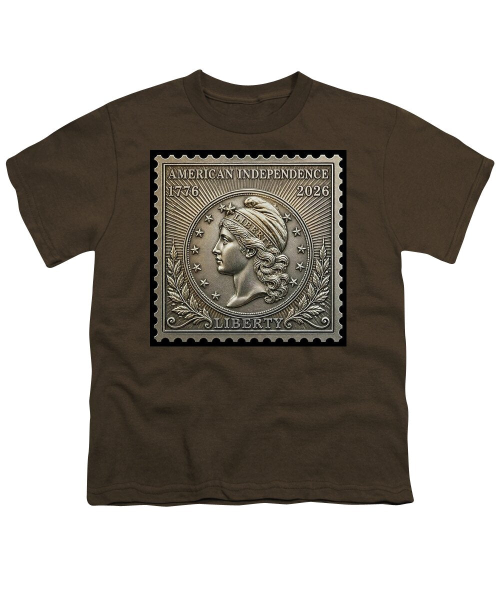 American Liberty Commemorative Stamp - Youth T-Shirt