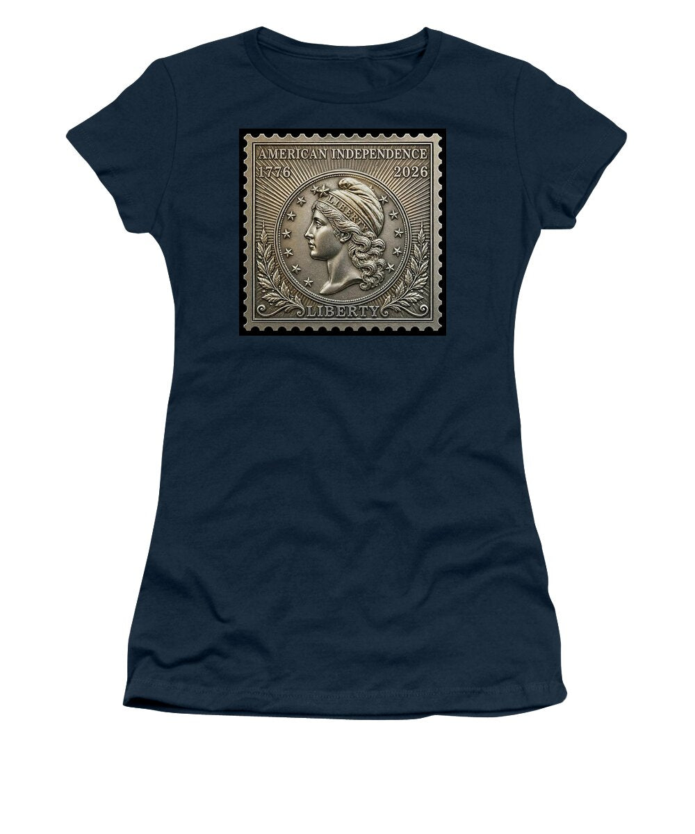 American Liberty Commemorative Stamp - Women's T-Shirt