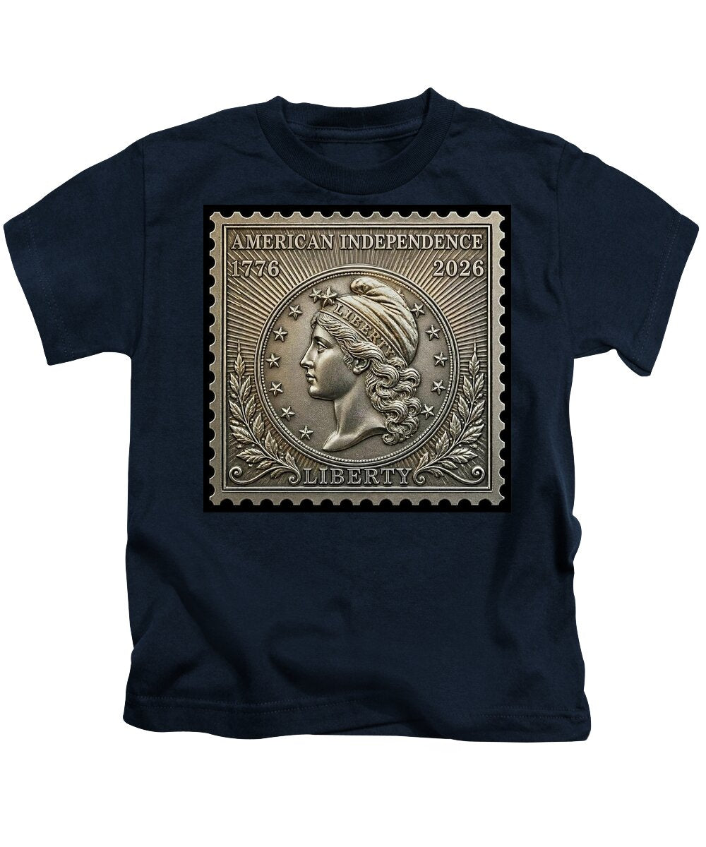 American Liberty Commemorative Stamp - Kids T-Shirt