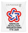 Semiquincentennial 8c Star - Tapestry