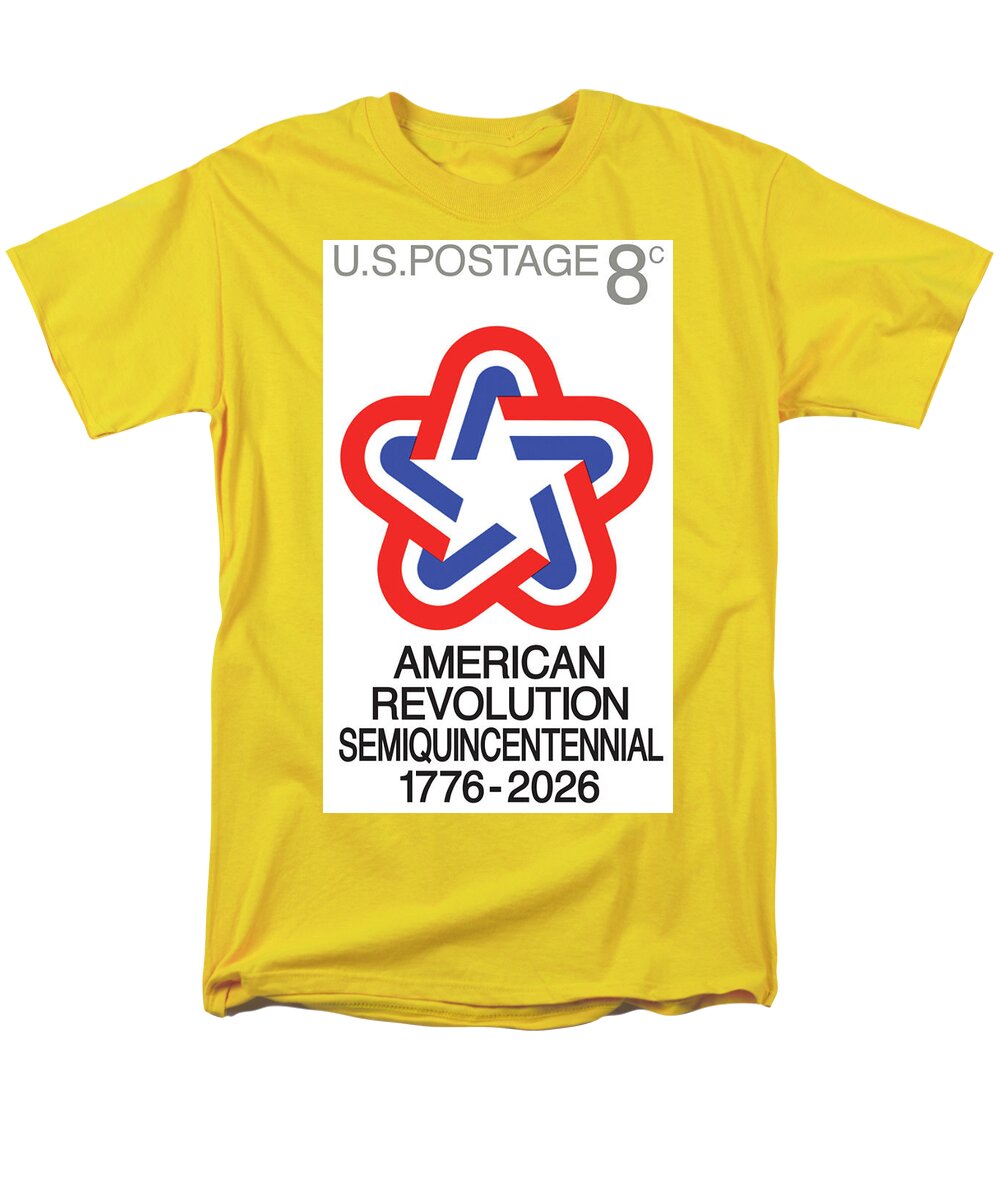 Semiquincentennial 8c Star - Men's T-Shirt  (Regular Fit)