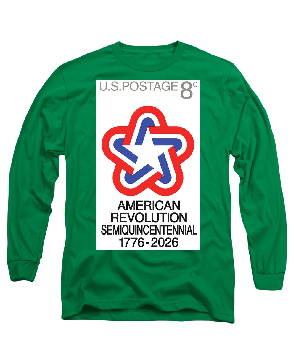 Semiquincentennial 8c Star - Long Sleeve T-Shirt