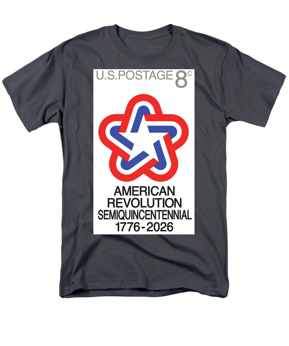 Semiquincentennial 8c Star - Men's T-Shirt  (Regular Fit)