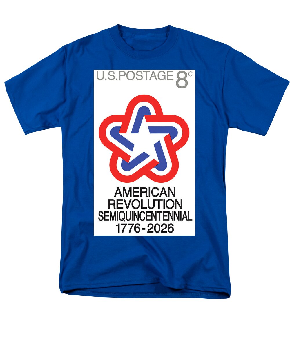 Semiquincentennial 8c Star - Men's T-Shirt  (Regular Fit)