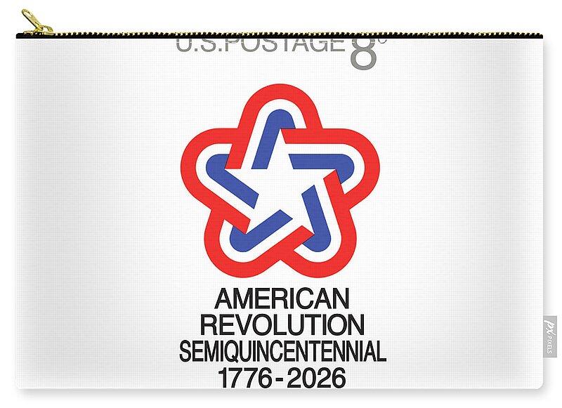 Semiquincentennial 8c Star - Zip Pouch