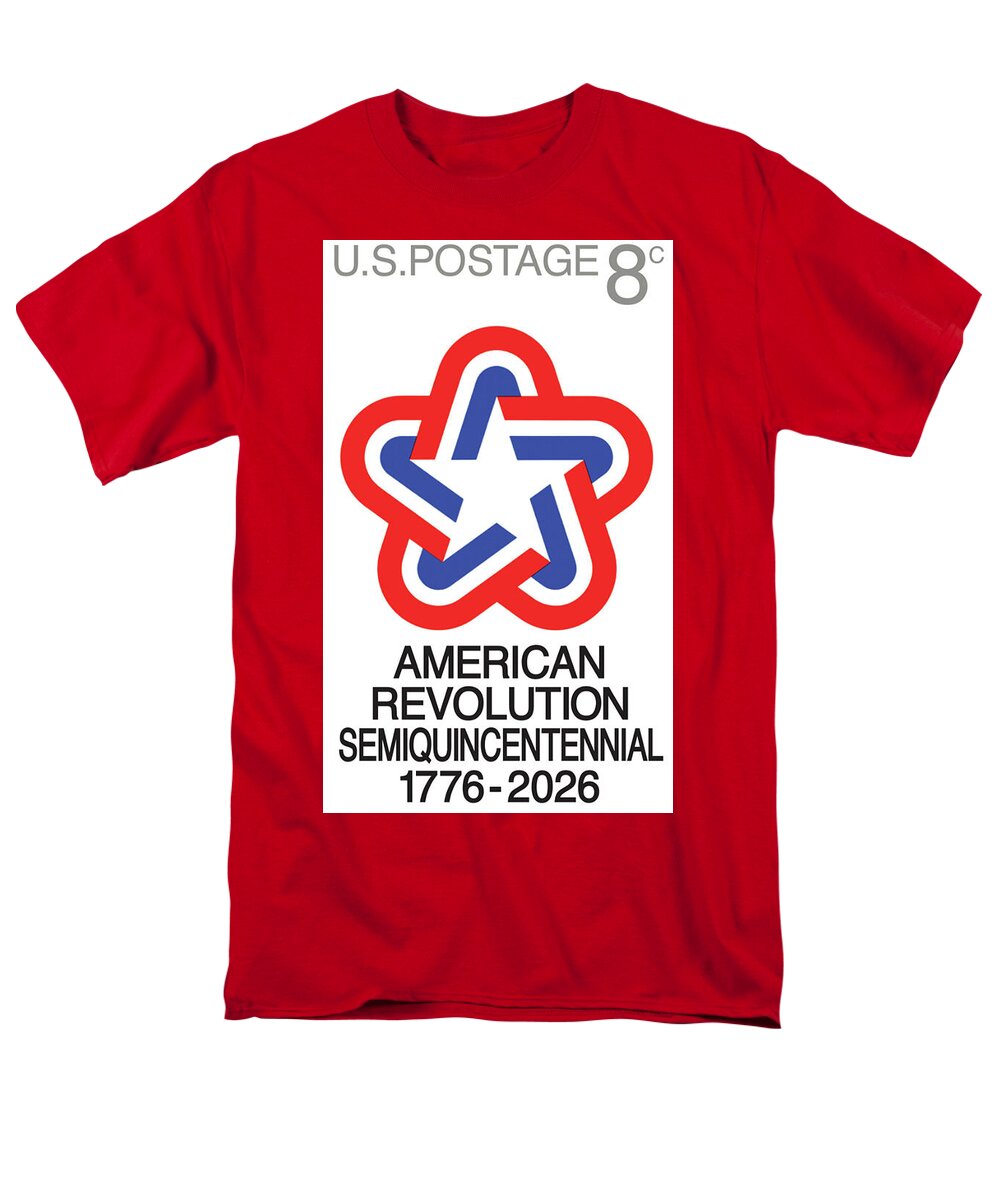 Semiquincentennial 8c Star - Men's T-Shirt  (Regular Fit)