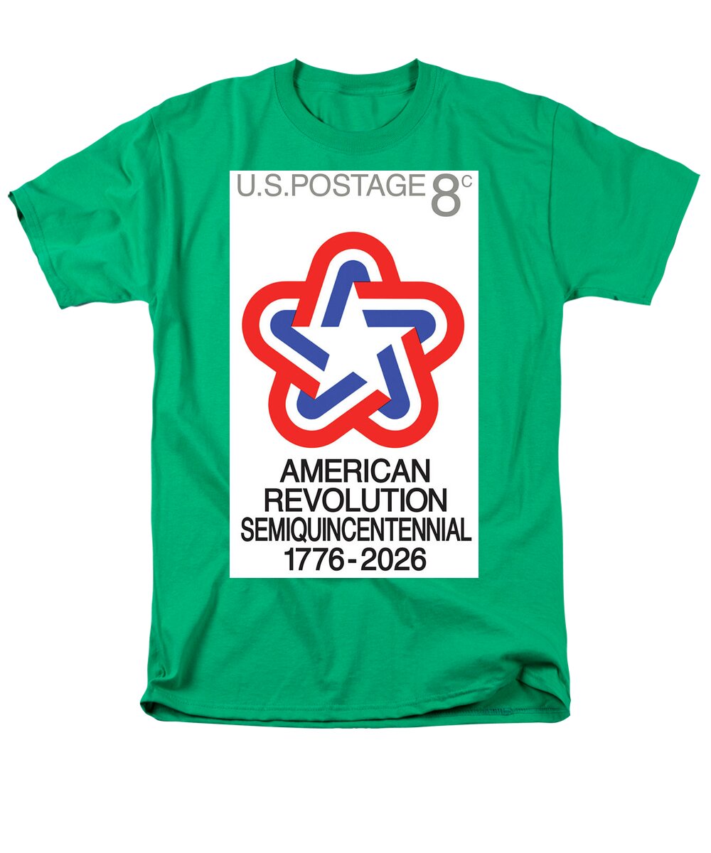 Semiquincentennial 8c Star - Men's T-Shirt  (Regular Fit)