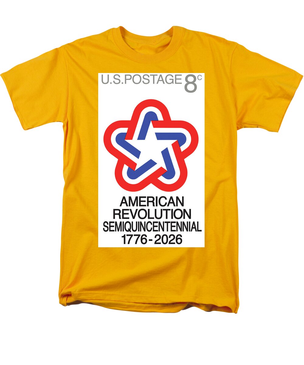 Semiquincentennial 8c Star - Men's T-Shirt  (Regular Fit)