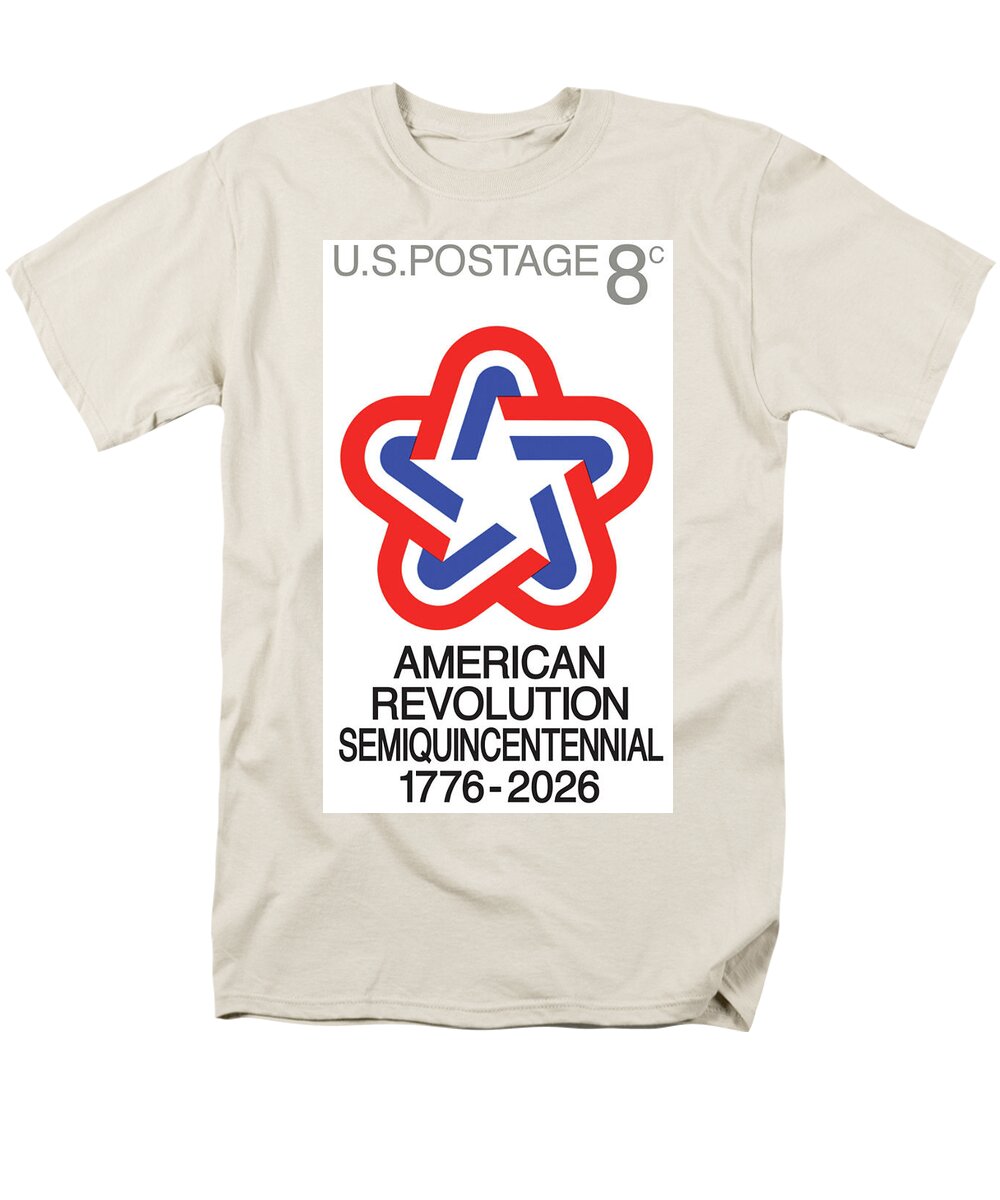 Semiquincentennial 8c Star - Men's T-Shirt  (Regular Fit)