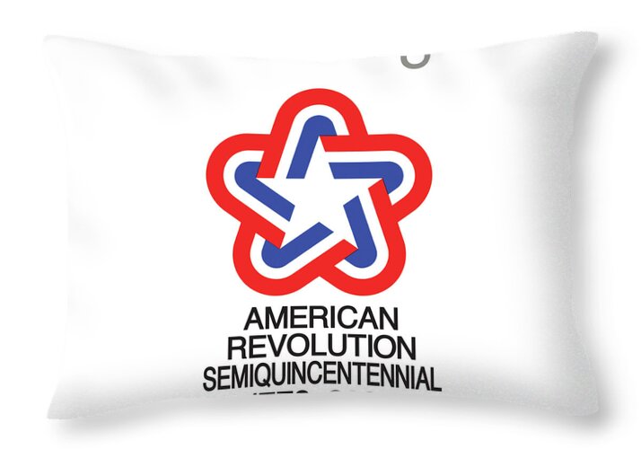 Semiquincentennial 8c Star - Throw Pillow