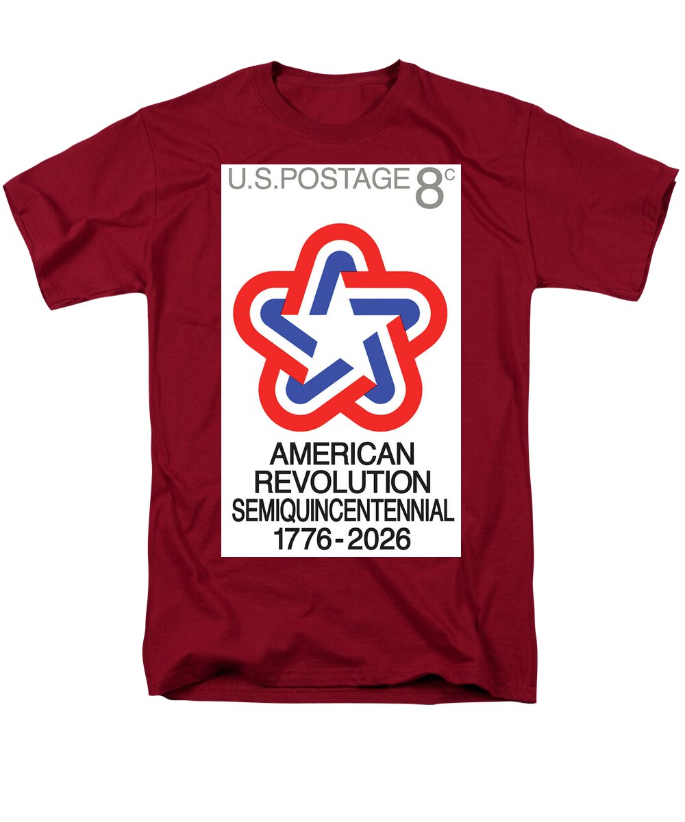 Semiquincentennial 8c Star - Men's T-Shirt  (Regular Fit)