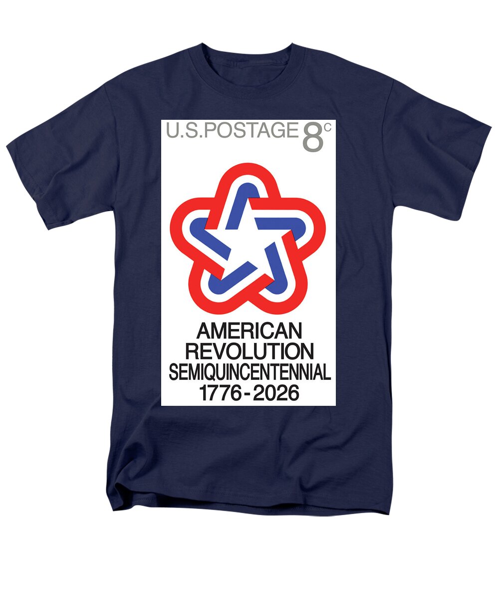 Semiquincentennial 8c Star - Men's T-Shirt  (Regular Fit)