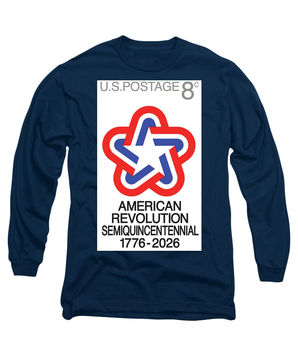 Semiquincentennial 8c Star - Long Sleeve T-Shirt