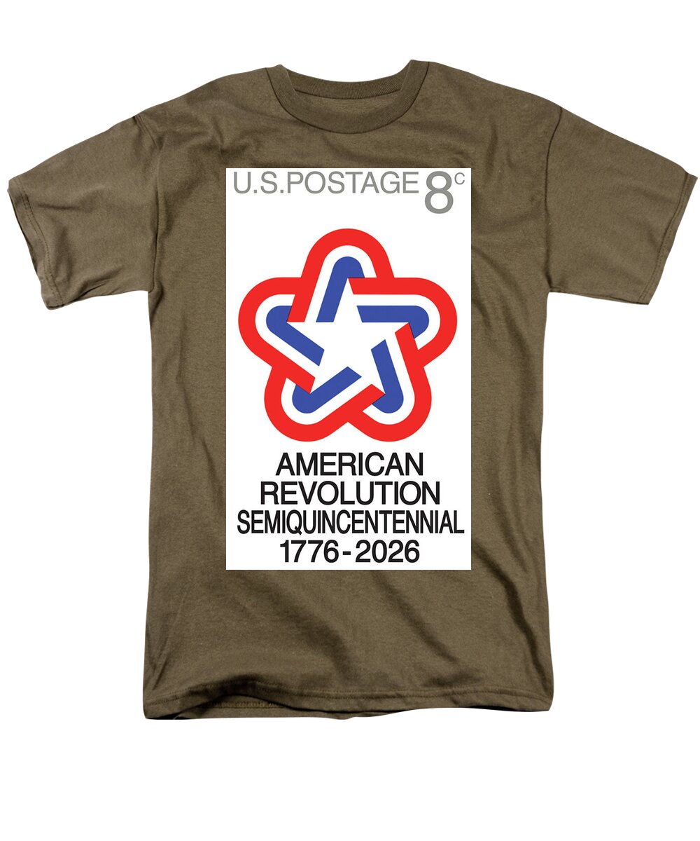 Semiquincentennial 8c Star - Men's T-Shirt  (Regular Fit)
