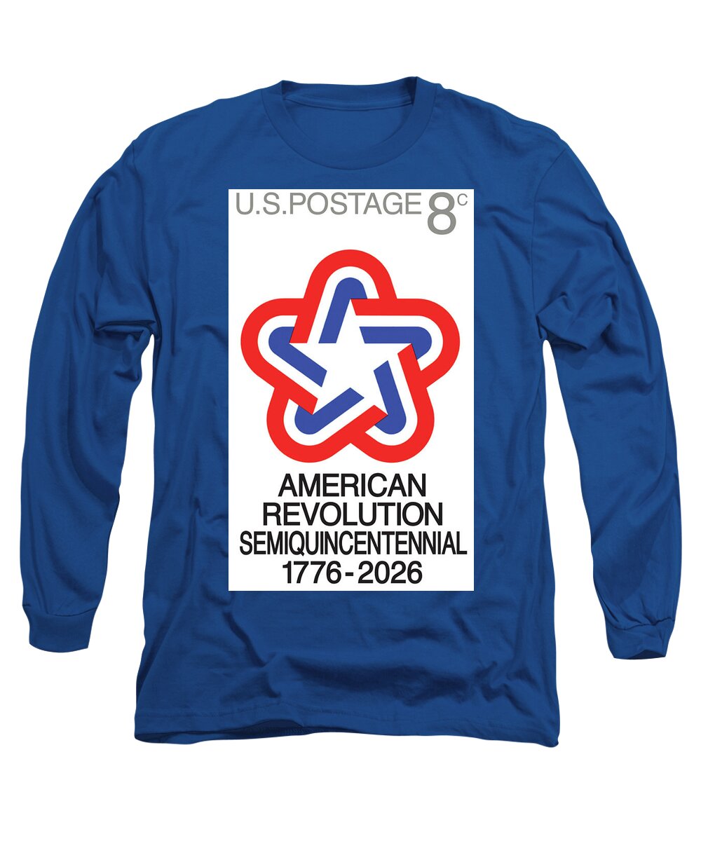 Semiquincentennial 8c Star - Long Sleeve T-Shirt
