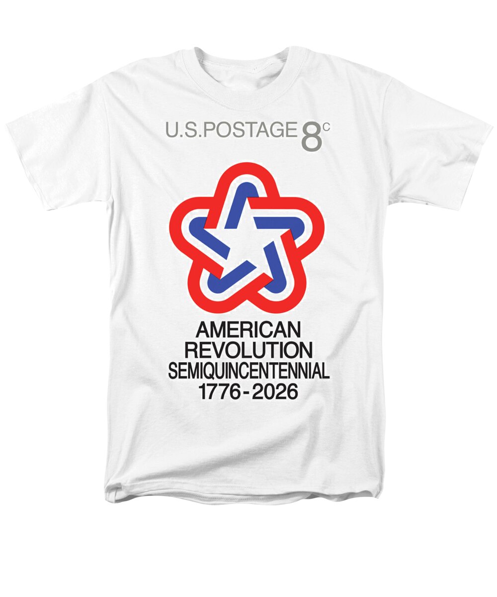 Semiquincentennial 8c Star - Men's T-Shirt  (Regular Fit)