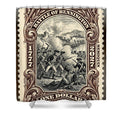 Battle of Bennington $1 - Shower Curtain