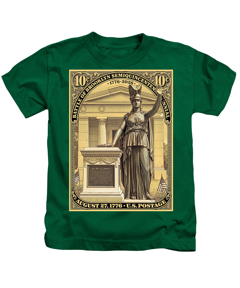 Battle of Brooklyn 10c - Kids T-Shirt