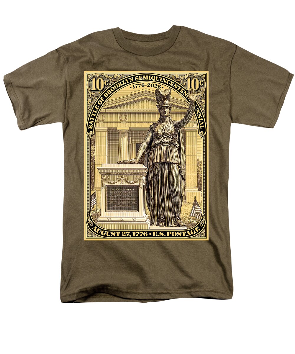 Battle of Brooklyn 10c - Men's T-Shirt  (Regular Fit)