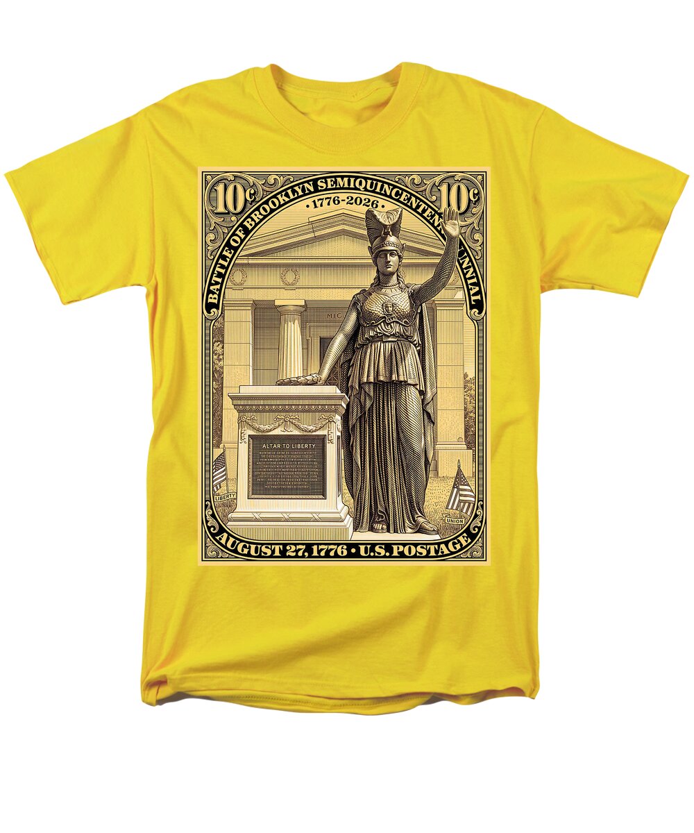Battle of Brooklyn 10c - Men's T-Shirt  (Regular Fit)