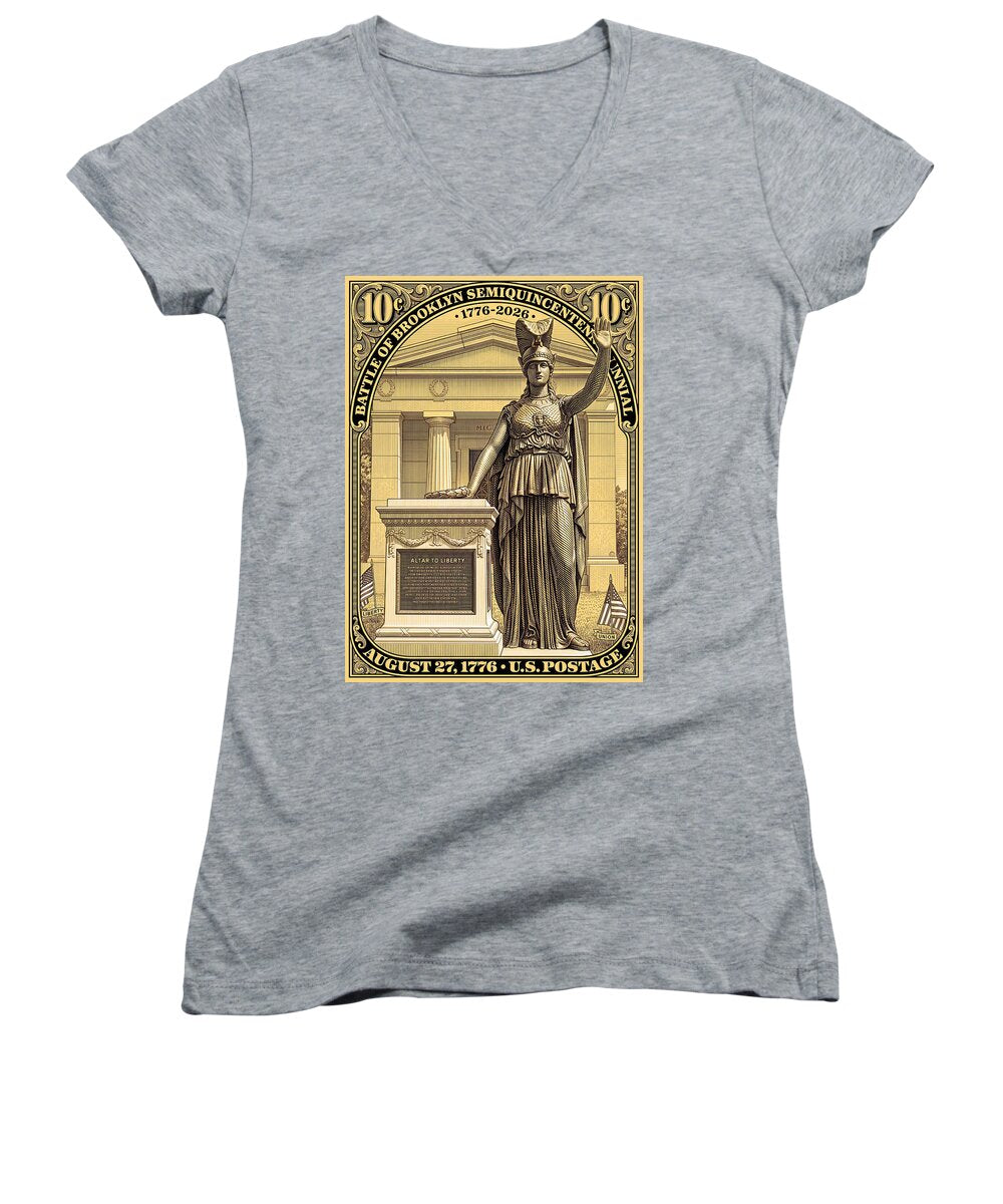 Battle of Brooklyn 10c - Women's V-Neck