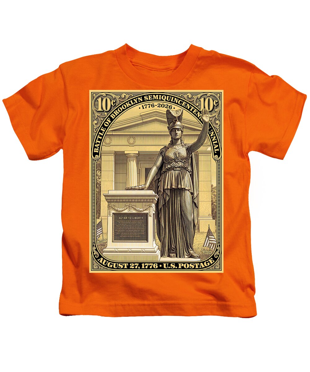 Battle of Brooklyn 10c - Kids T-Shirt
