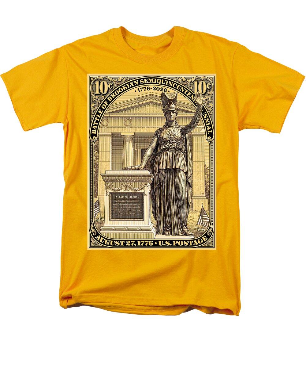 Battle of Brooklyn 10c - Men's T-Shirt  (Regular Fit)