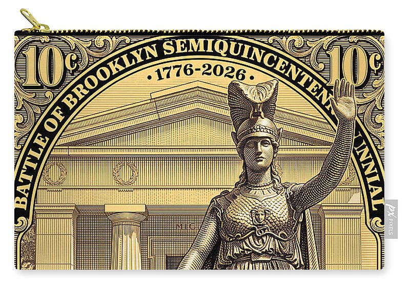 Battle of Brooklyn 10c - Zip Pouch