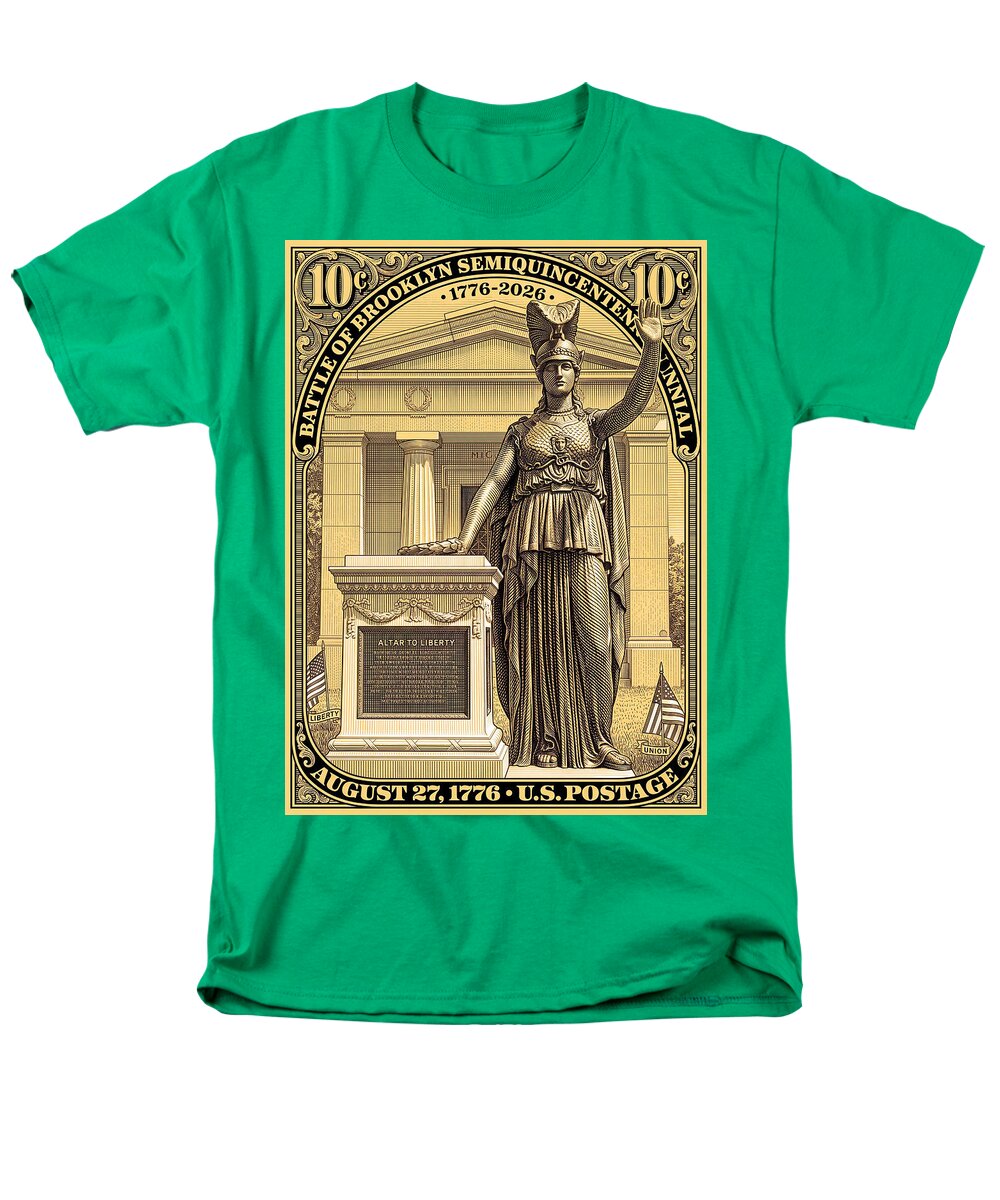 Battle of Brooklyn 10c - Men's T-Shirt  (Regular Fit)
