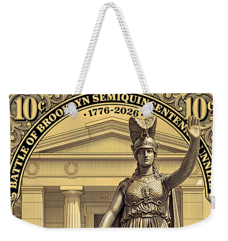 Battle of Brooklyn 10c - Weekender Tote Bag