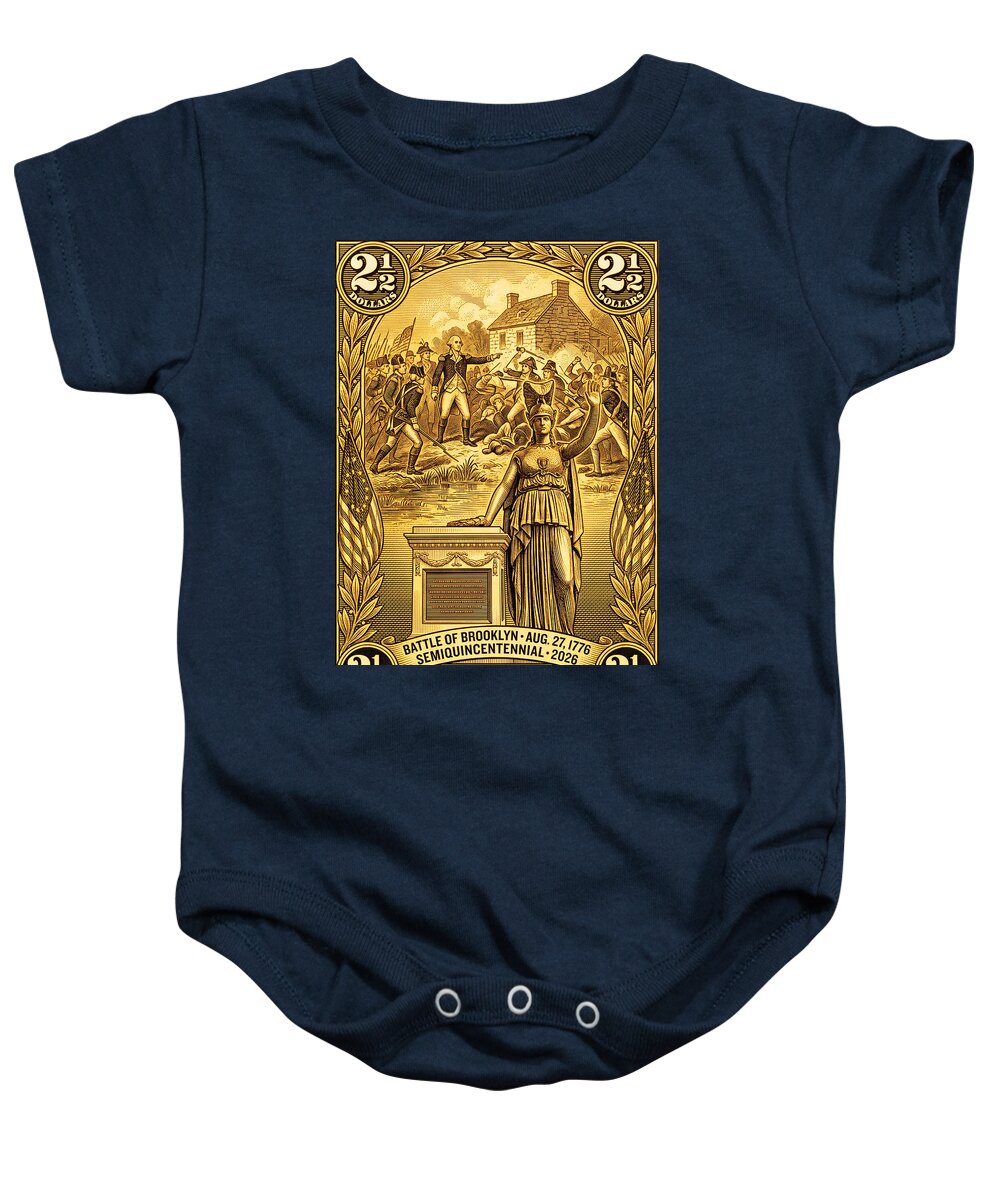 Battle of Brooklyn $2.50 - Baby One-Piece