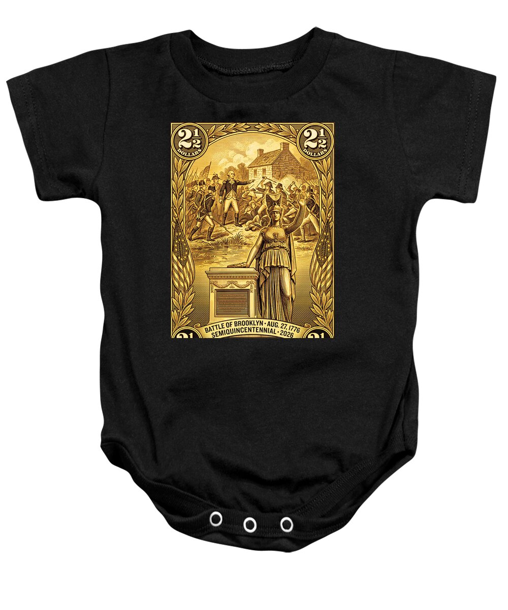 Battle of Brooklyn $2.50 - Baby One-Piece