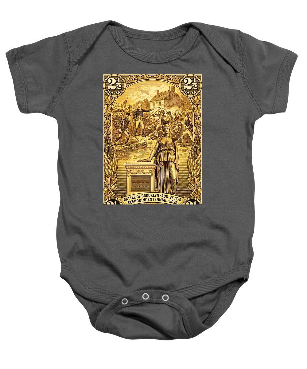 Battle of Brooklyn $2.50 - Baby One-Piece