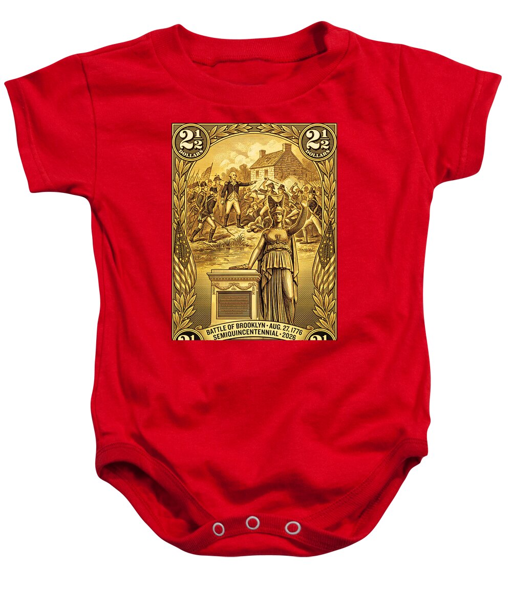 Battle of Brooklyn $2.50 - Baby One-Piece